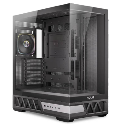 CASE ATX GAMING NO PSU ORIZON MK100 2USB3.0 1TYPE-C 1FAN ARGB F&S GLASS