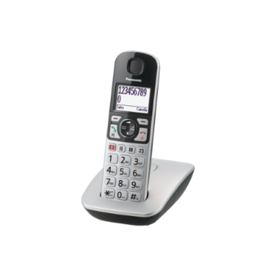TELEFONO CORDLESS PAN TGE510 SILVER LCD 1.8/VV/BLOCC CH/COMP.APP.ACUST