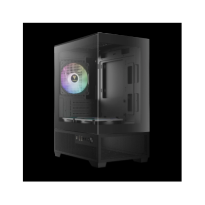GAMDIAS CASE MICRO TOWER AURA GC9M ELITE ARGB 3X120ARGB PANORAMICO TYPE C