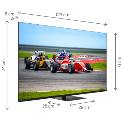 TV 55 THOMSON UHD SMART 4K QLED PIEDE GOOGLE FRONT SPEAKER 144HZ