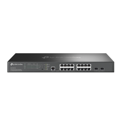 SWITCH 16P 2.5GBASE-T POE+ 2SLOT 10GE SFP+ MANAGED L2+ OMADA