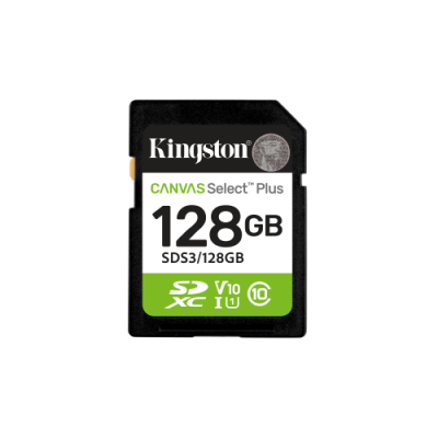 KT 128GB SDXC Canvas Select+