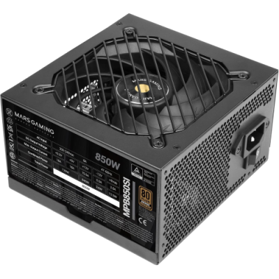 Mars Gaming MPB850SI. ATX 850W. 80Plus Bronze 230V. 90%. Black