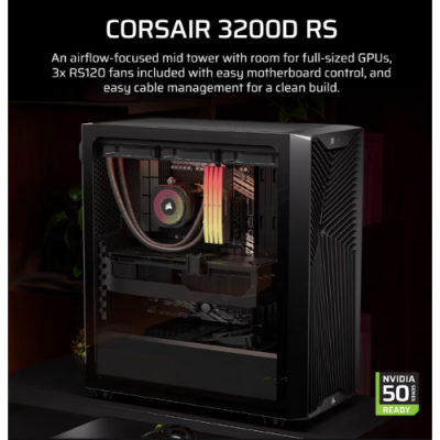 Cors 3200D RS Mid-Tower Black