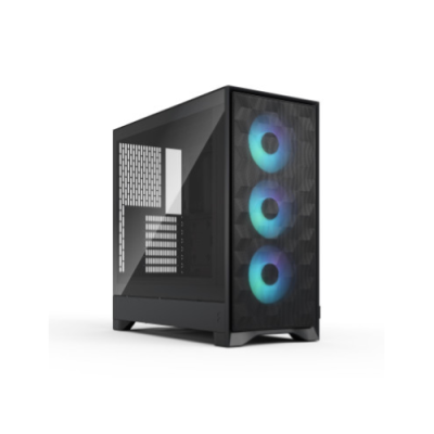 FRACTAL CASE MID TOWER POP 2 AIR BLACK TG RGB 3x120