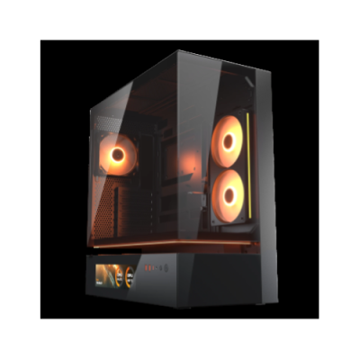 COUGAR CASE M.TOWER CFV235 VISION 9.16 TG 240 REV+120ARGB FAN RGB H.syNC