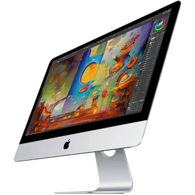 APPLE IMAC 18.2 MID 2017 21.5 4K CORE I5-7400 RAM 16GB SSD 256GB MACOS VENTURA RADEON PRO 555 2GB GRADO A