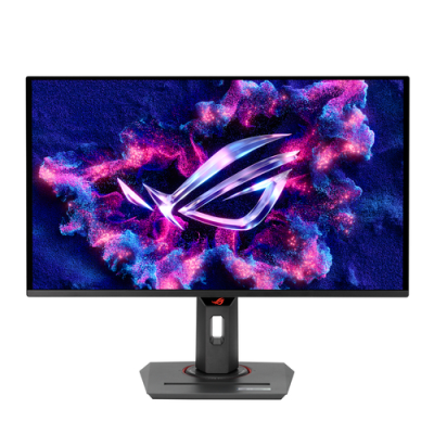 ASUS MONITOR GAMING 26.5 OLED 4K UHD 16:9 0.03 MS 240Hz 400 CDM. PIVOT. USB-C. DP/HDMI. MULTIMEDIALE. GSYNC