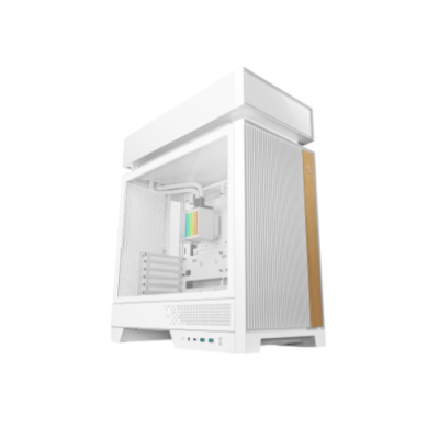 DEEPCOOL CASE MID TOWER CL6600 WHITE HYPERSPLIT 360AIO + 2x120ARGB