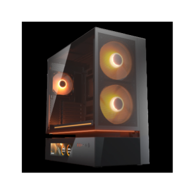 COUGAR CASE MID TOWER CFV 235 MESH NERO 2x160+x360+x120RGB+LED STRIP+LCD+HU