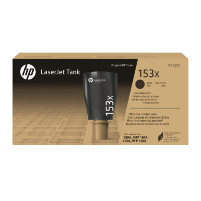 RICARICA TONER HP 153X NERO 5000PG PER HP LJ TANK 2604DW/2604SDW