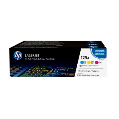 HP 125A 3PK Cya.Mag.Yel Toner
