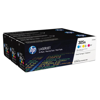 HP 305A 3PK Cya.Mag.Yel Toner