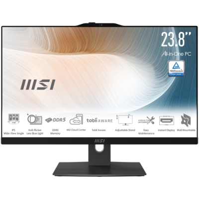 AIO 23.8CORE 5 8G 512G FDOS BK TCH C5 120U ANTIGLARE MULTI TOUCH