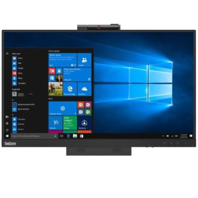TINY IN ONE RICONDIZIONATO THINKCENTRE TIO24 GEN4 24 + M70q GEN3 CORE I5-12400T RAM 16GB SSD 256GB WINDOWS 11 PRO - WEBCAM - WIFI - NO BASE - GRADO B-