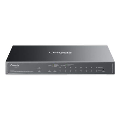 SWITCH OMADA 8-PORTGB POE MANAGED 8XGB RJ45P DESKTOP STEEL INTEG SDN