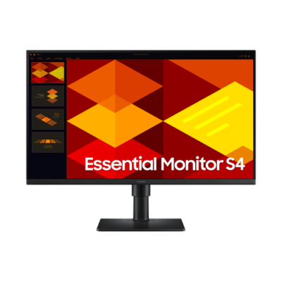 SAMSUNG MONITOR 27 LED IPS 16:9 FHD 5MS 200 CDM 100HZ. PIVOT. DP/HDMI. MULTIMEDIALE. S4 S27D406