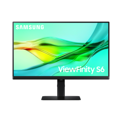 SAMSUNG MONITOR 24 LED IPS 16:9 QHD 5MS 350 CDM 100HZ. PIVOT. USB-C DOCK. DP/HDMI. VIEWFINITY S6 S24D60U