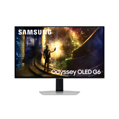 SAMSUNG MONITOR GAMING 27 OLED 16:9 QHD 0.03 MS 200CDM 240HZ. PIVOT. DP/HDMI. ODYSSEY G6 S27DG61