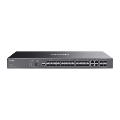 SWITCH 24P GIGABIT POE+ 4SLOT SFP+ 10GE MANAGED L2+ 1P USB 1P RJ45