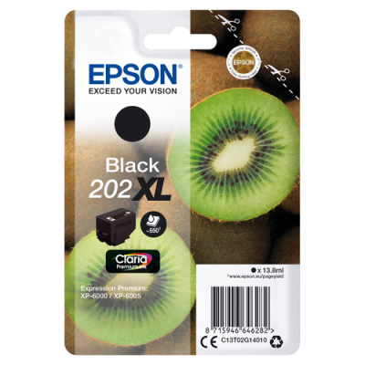 EPSON CART INK NERO 202XL KIWI CONF SINGOLA AD ALTA CAPACITA