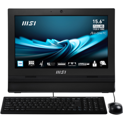 MSI PC AIO 15.6` TOUCH BLACK Intel N100 8GB 256GB SSD FREEDOS