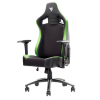 itek Gaming Chair SCOUT PM30 - PVC e Tessuto- Braccioli 4D- Nero Verde