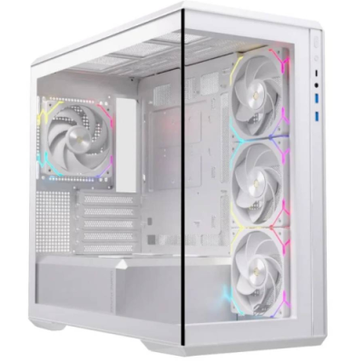CASE MICROATX GAMING Z800RGBWH MATX RGB BK GAMING 4 X RGB FANS
