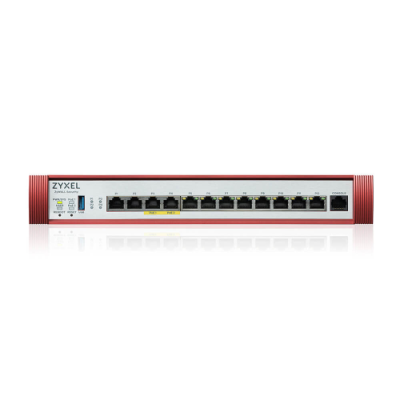 ZYXELFIREWALL CONS. 300 UTENTI. BANDA FINO A 10GB. 2P2.5GBPOE+2P2.5GB+8PGB LAN/WAN. RACK