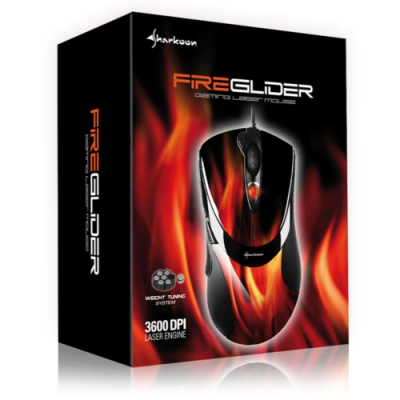 SHARKOON MOUSE GAMING PAW3311 SENSOR 50G 100H