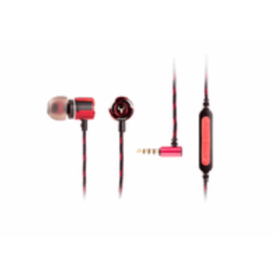 Cuffie In Ear Gaming TAURUS IE100 - Corpo in lega di zinco- controllo volume indipendente- custodia