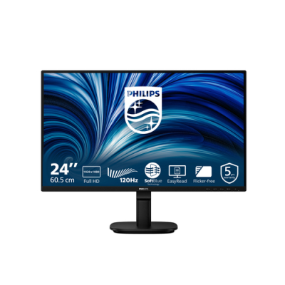 PHILIPS MONITOR 23.8 LED IPS FHD 16:9 4MS 140hz 300 CDM. VGA/DP/HDMI. MULTIMEDIALE