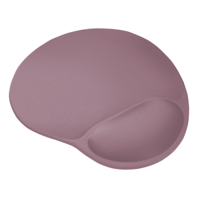 TRUST TAPPETINO/MOUSEPAD ERGONOMICO CON POGGIAPOLSO - BIGFOOT - ROSA