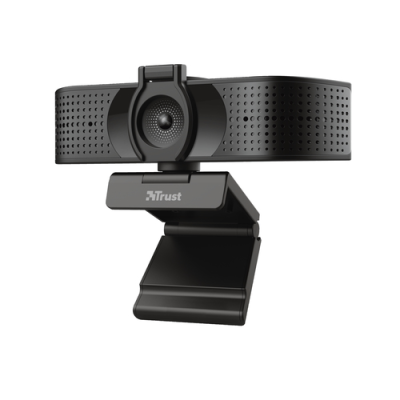 TRUST WEBCAM ULTRA HD 4K 3480X2160- FILTRO PRIVACY - TEZA - NERO
