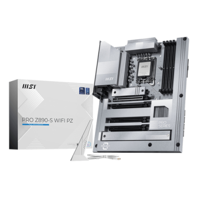 MSI MB PRO Z890-S WIFI PZ.Z890.LGA1851.4DDR5.4PCI-EX16.3M.2.1USB 40G.2USB 20G.8USB 5G. 4US