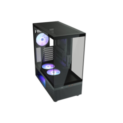COUGAR CASE MID TOWER CFV 220 NERO 270TG 1+2X120 ARGB PWM