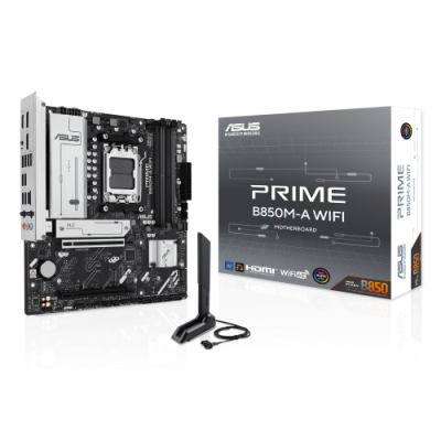 MB ASUS B850M-A WIFI AM5 4D5 2PCIE 4SATA 3M2 HD/2*DP MATX