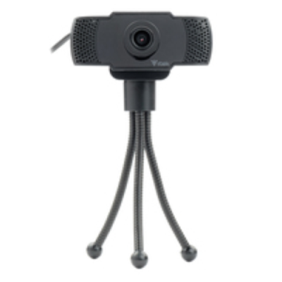 Webcam con Microfono W300 - Full HD- 30FPS- USB- treppiede