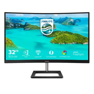 PHILIPS MONITOR CURVO 31.5 LED VA 16:9 QHD 4MS 250CDM. DP/HDMI