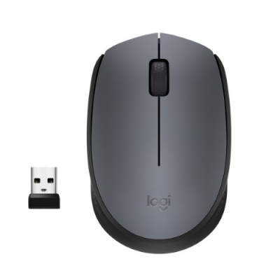 LOGITECH MOUSE OTTICO WIRELESS M170 GRIGIO