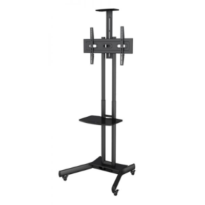 STAFFA PAVIMENTO PER TV 65 50KG NPF10020 LOAD 50KG CON RUOTE