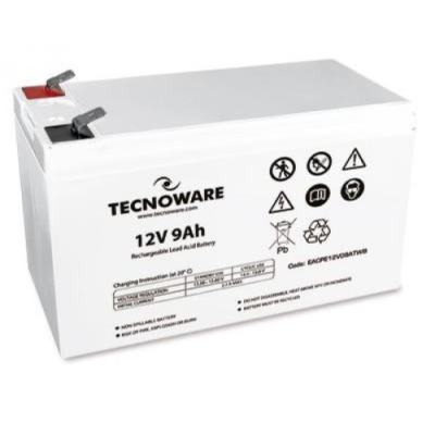 TECNOWARE POWER BATTERY 12V 9AH FASTON 6.3 MM