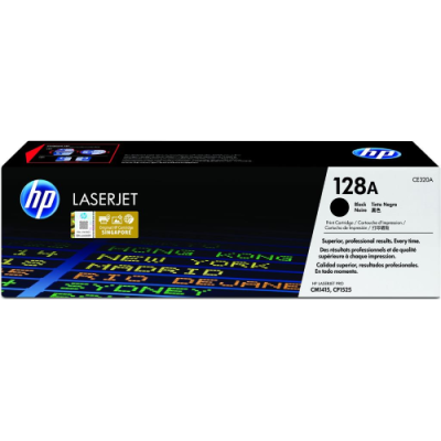 HP 128A Black LaserJet Toner
