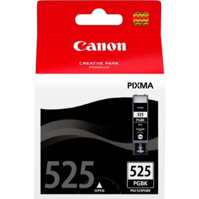 CANON CART INK NERO PGI-525PGBK 19ML MG5150/5250/6150/8180 IP4850 4529B001