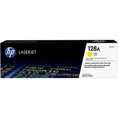 HP 128A Yellow LaserJet Toner