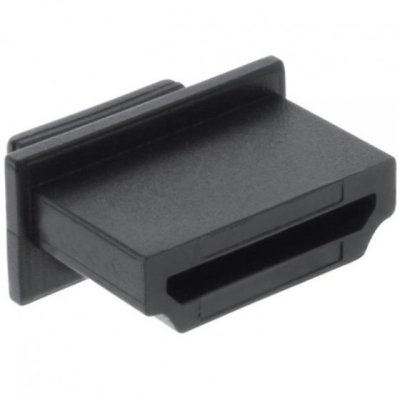 InLine Tappo di chiusura antipolvere protezione porte HDMI. nero. 10pz