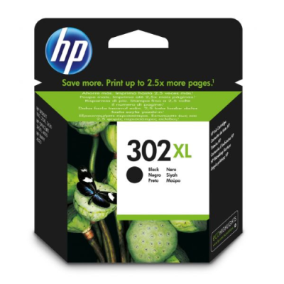 INK HP 302XL K F6U68AE 8.5ML