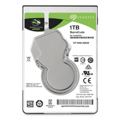 SEAGATE HDD GUARDIAN BARRACUDA 1TB 2.5 5400RPM SATA 6GB/S BUFFER 128MB