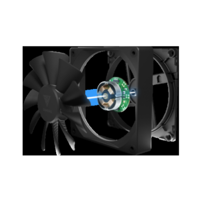 GAMDIAS VENTOLA CASE KIT AEOLUS M3-1204R 4x ARGB PWM FAN 120mm CENTRALINA+T