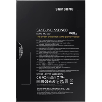 SAMSUNG SSD INTERNO 980 EVO 500GB M.2 PCIE R/W 3100/2600 GEN 3X4